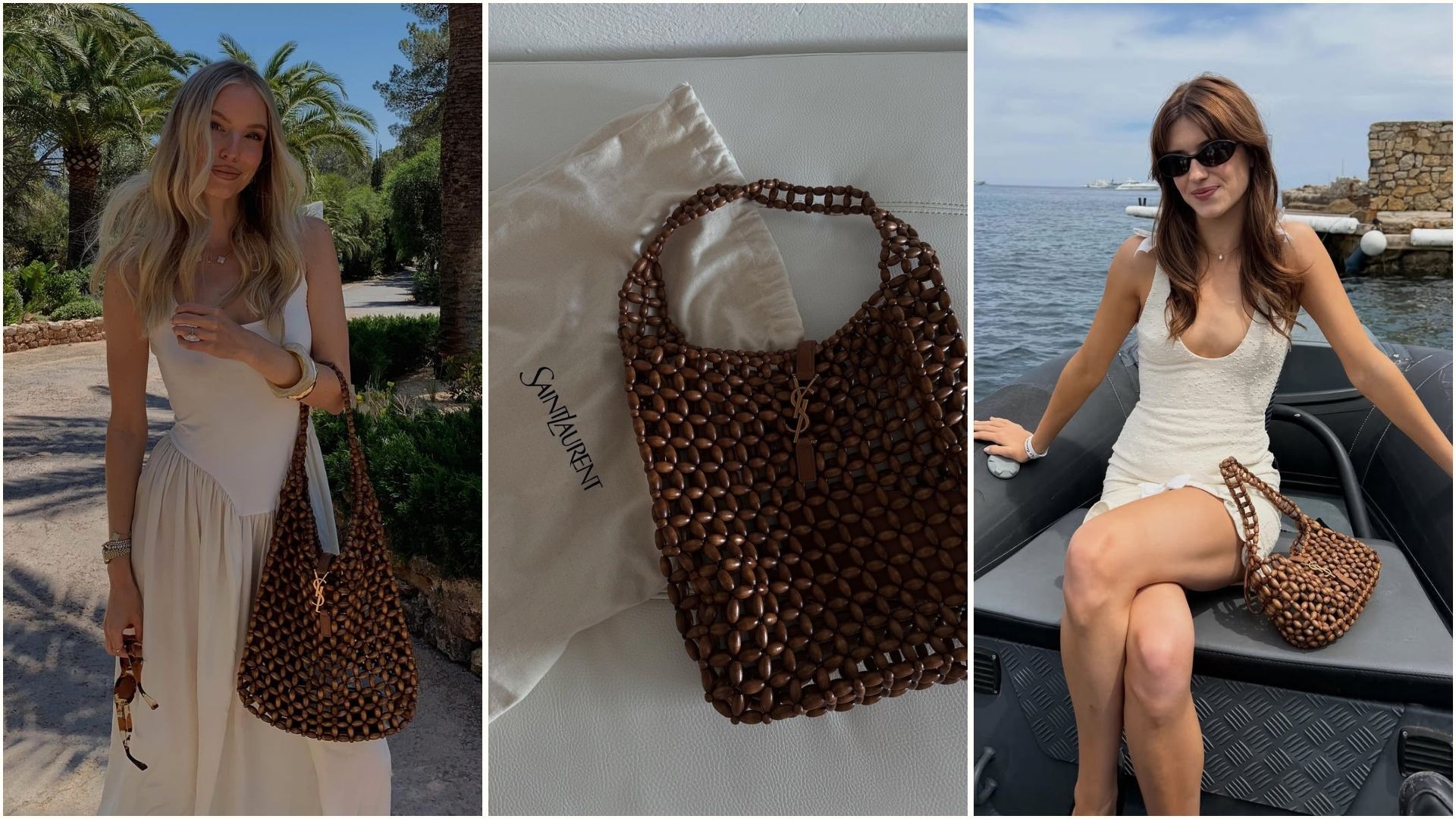Saint Laurent’s Beaded Bags Are Summer’s Chicest Accessory
