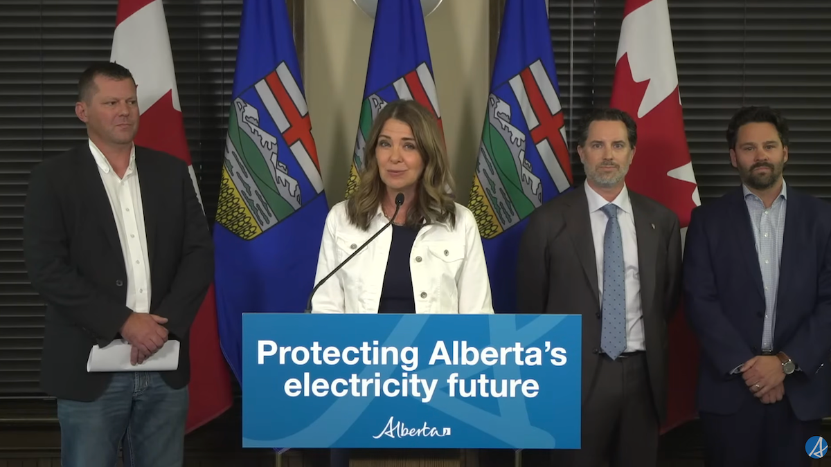 There’s no need to worry about plans to build a huge electricity plant and AI data centre near Edmonton, Danielle Smith insists