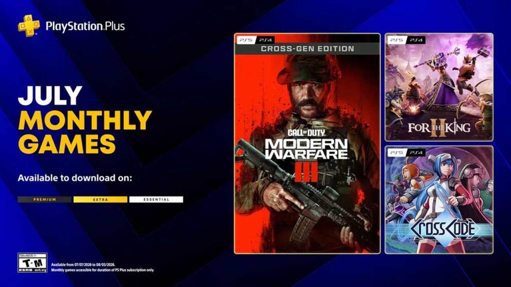PlayStation Plus Free Games For July 2026 Revealed