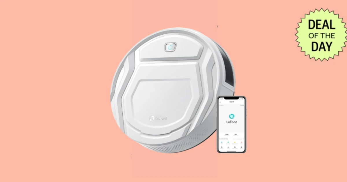 The Popular Lefant M210 Robot Vacuum Is 55% Off on Amazon