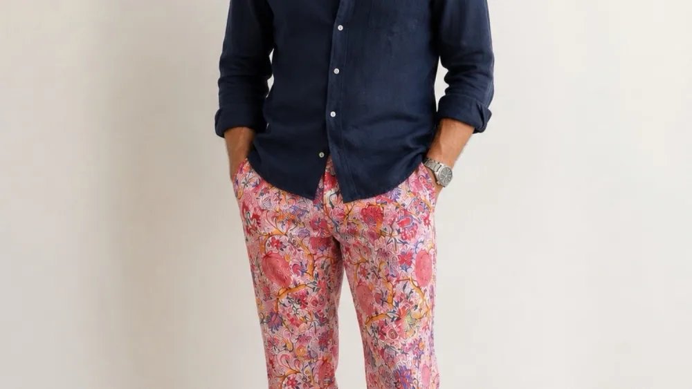 Steven Stolman Expands into Menswear with Colorful Capsule Collection