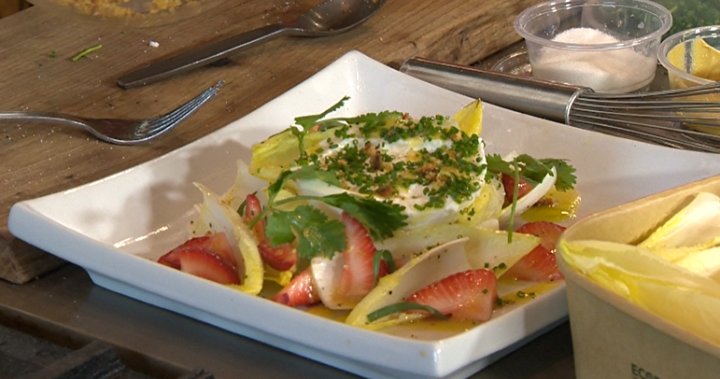 Simply Delicious Recipe: Spring Strawberries with Burrata and Endive – Toronto