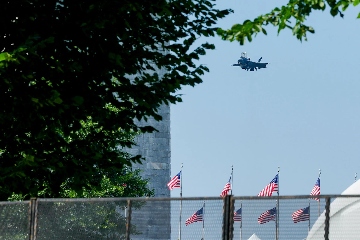 Fireworks, parades and celebrations in photos from around the country.