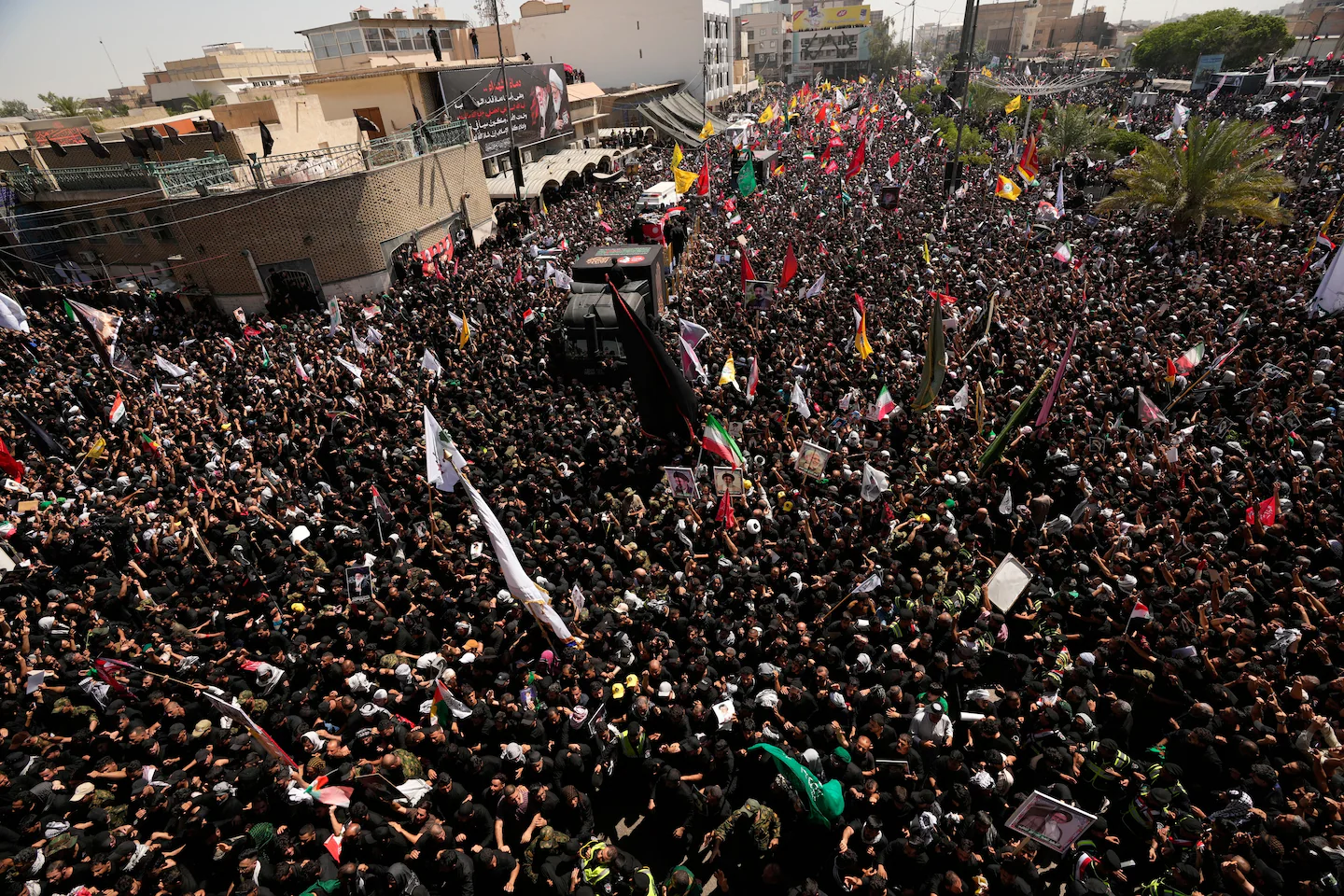 Funeral rites for Iran’s supreme leader shift to Shiite cities in Iraq