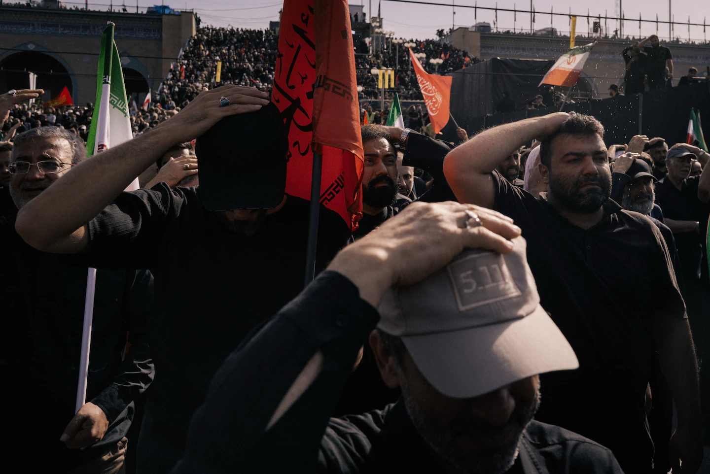 For Khamenei’s funeral, a highly scripted show of public mourning and fury