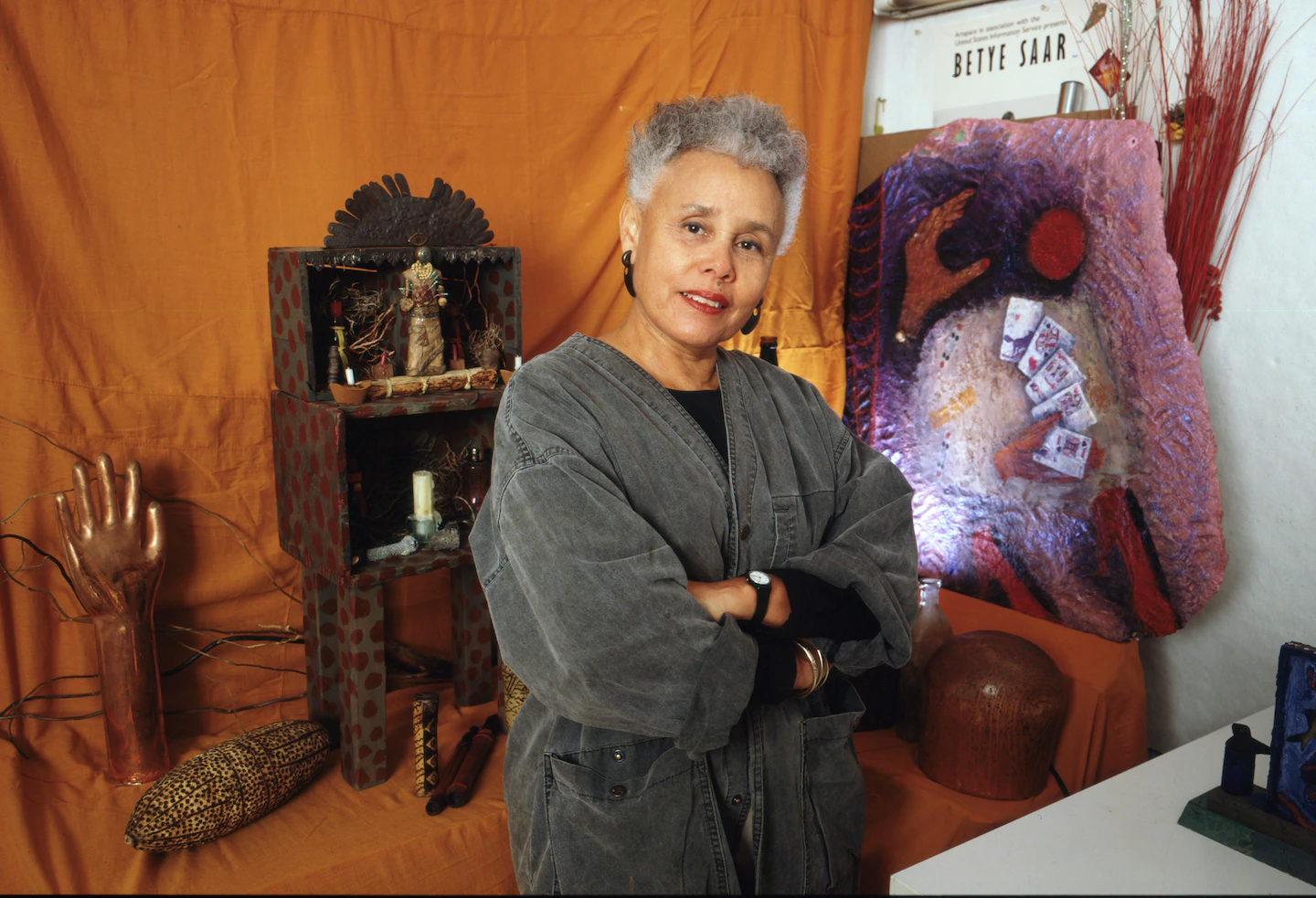 Betye Saar, artist who shattered stereotypes of Black women, dies at 99