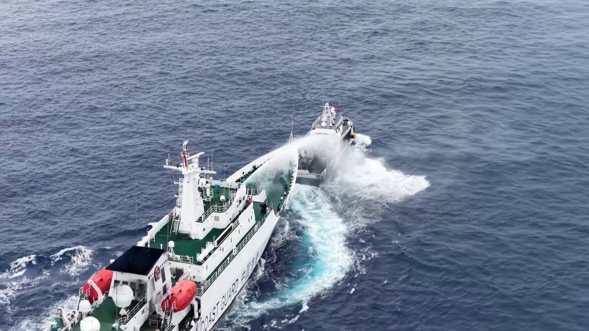 China, Philippine coastguard vessels clash in South China Sea | Border Disputes News
