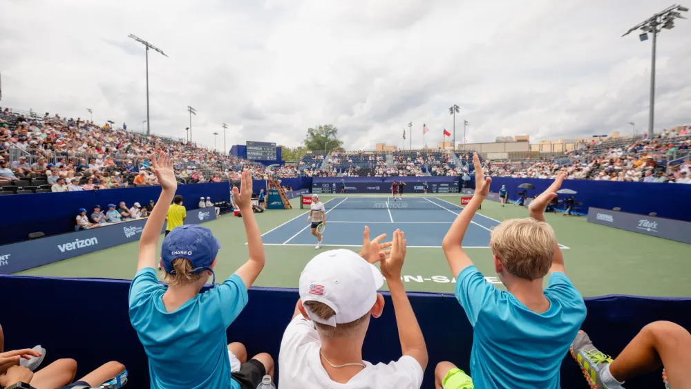 This Year’s Tennis Strings at the WSO May Be Next Year’s Fashion