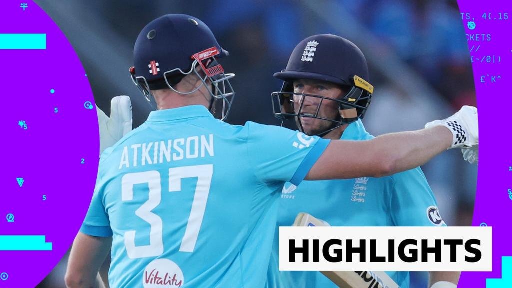 England v India – 2nd ODI: highlights