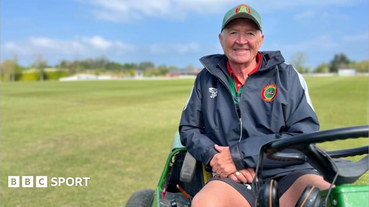 Jimmy Perchard: The Jersey man with an international cricket ground in his garden