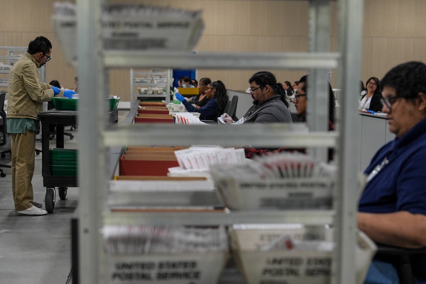 Democratic governors press US Postal Service to drop plan tied to Trump’s election order