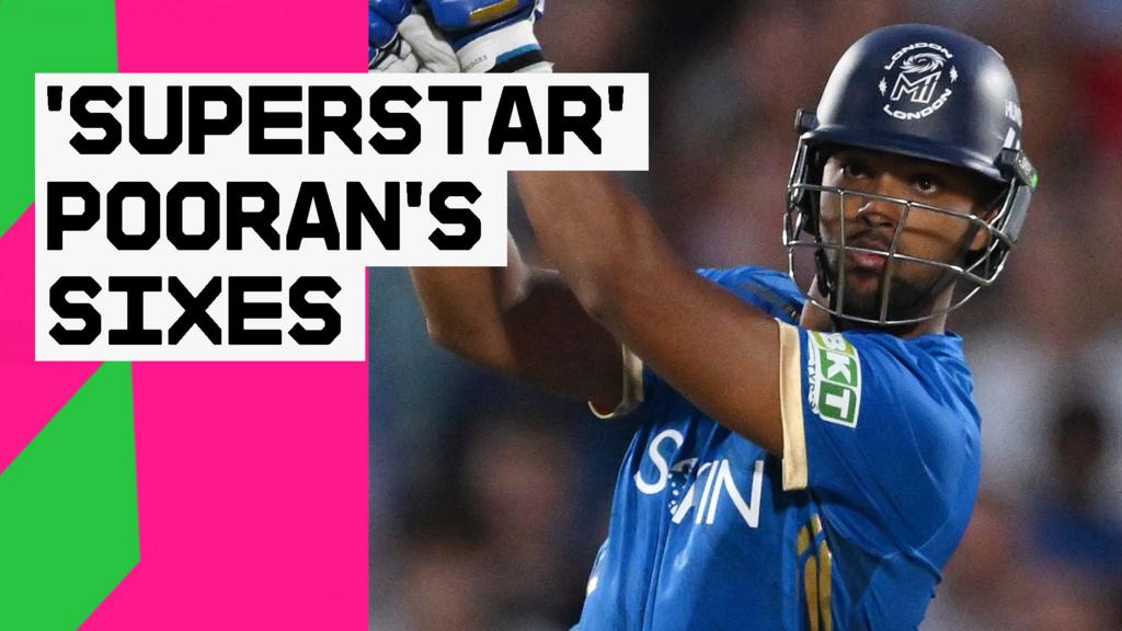 The Hundred MI London vs SunRisers Leeds: Pooran becomes match-winner with ‘monster’ shots