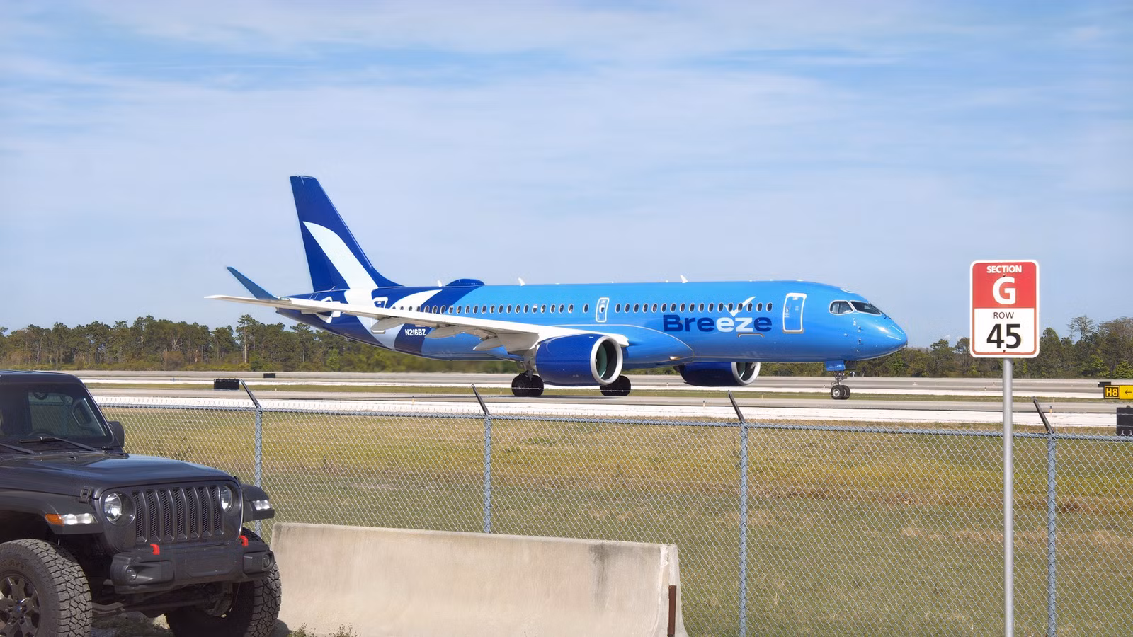 9-Hour Flights: Breeze Airways’ 11 Longest Airbus A220 Routes Revealed [Map]