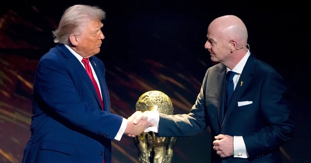 Trump says he saw World Cup play that led to Folarin Balogun’s suspension and spoke to FIFA president