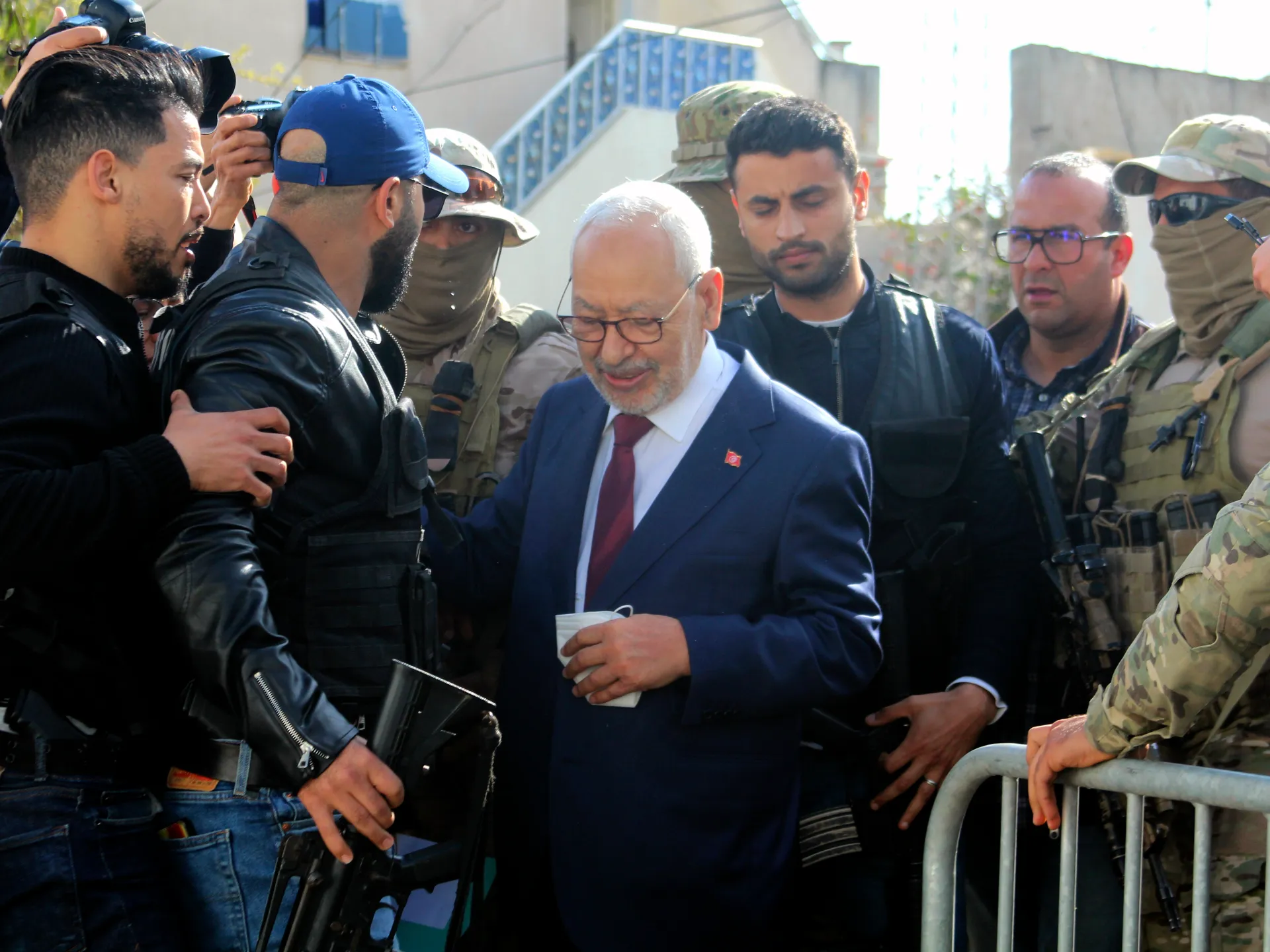 Tunisia bars family, lawyers from seeing Ghannouchi after prison collapse | Politics News