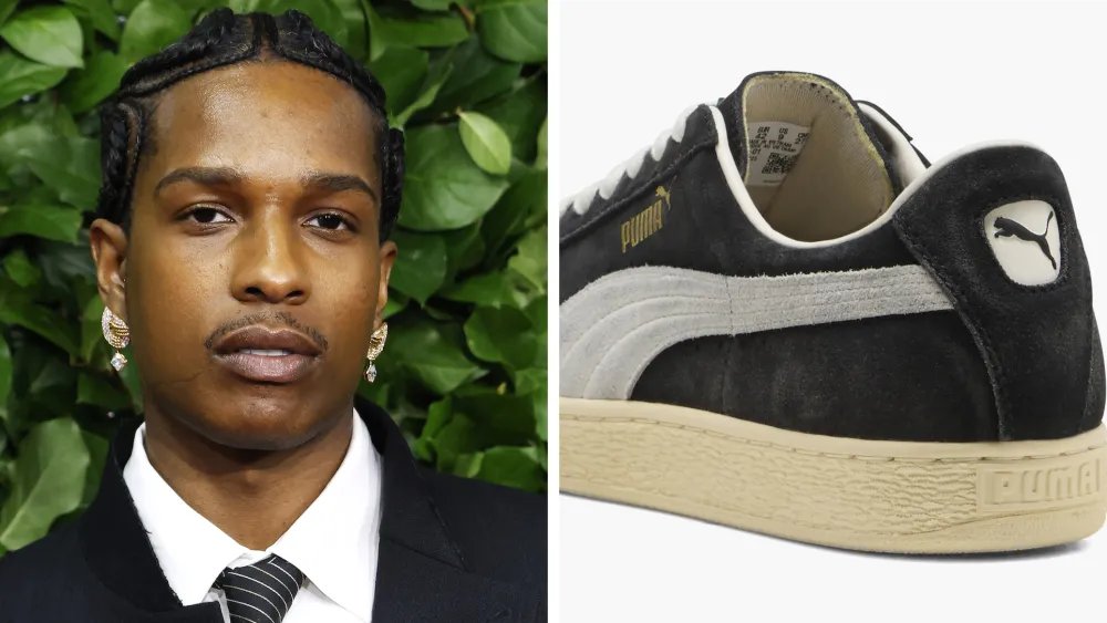 ASAP Rocky Takes on Puma’s Classic Suede Sneaker for the First Time