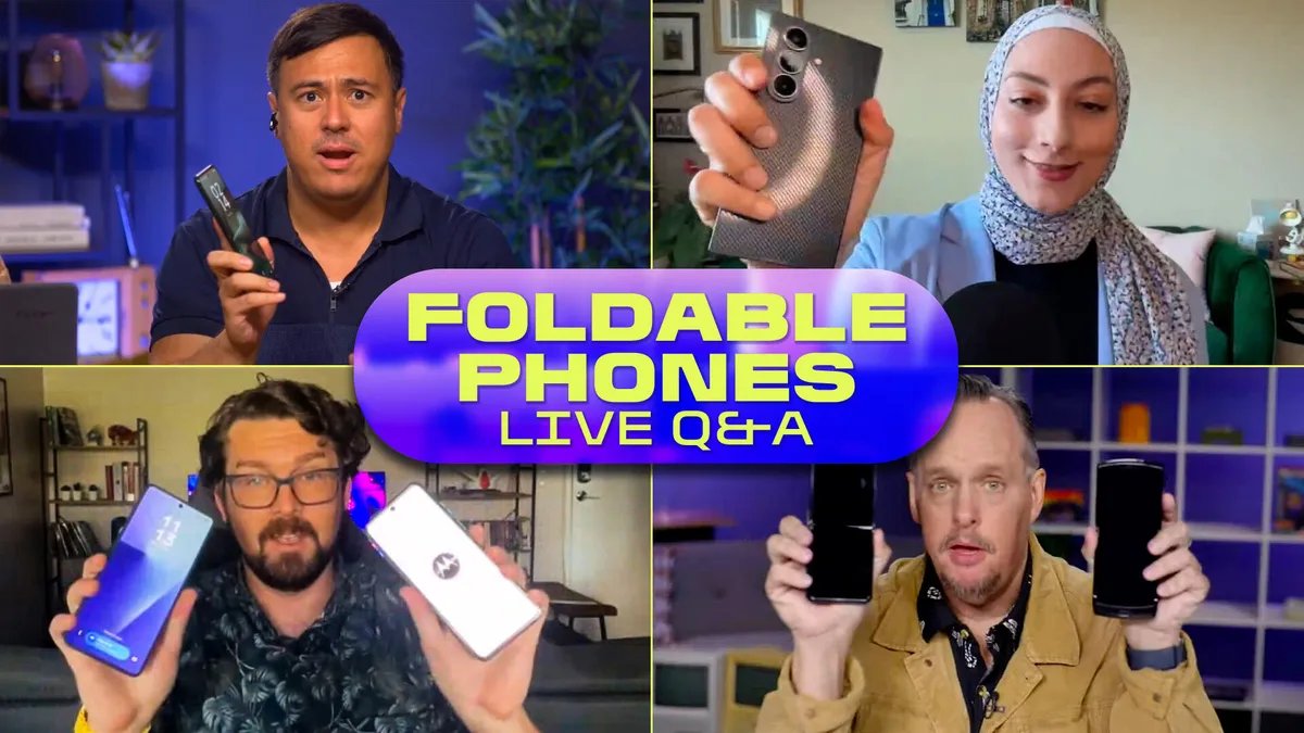We Brought All Our Foldable Phones to Discuss Samsung’s Galaxy Unpacked