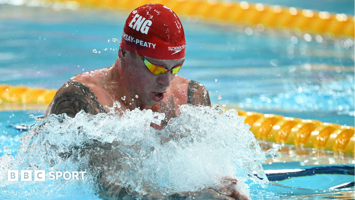Commonwealth Games 2026: England’s Adam Ramsay-Peaty into 50m breaststroke final