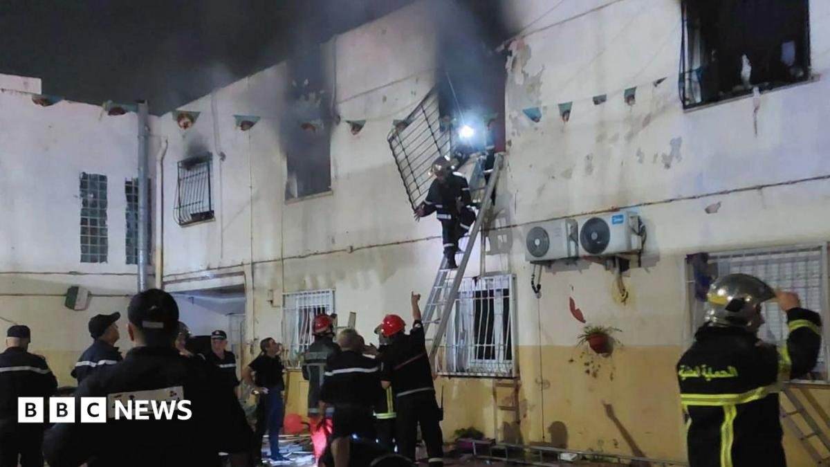 Algeria fire: Eleven people die at foster care home