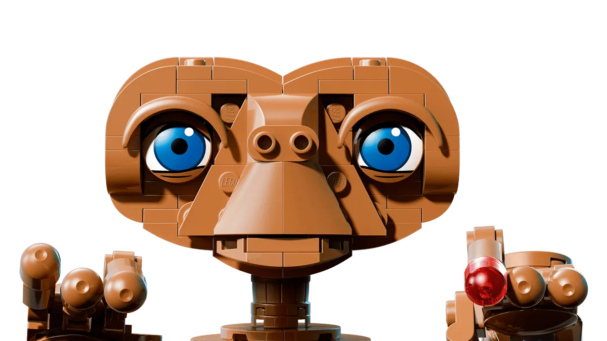 LEGO Announces E.T. the Extra-Terrestrial Figure That’s Roughly Quarter Life Size