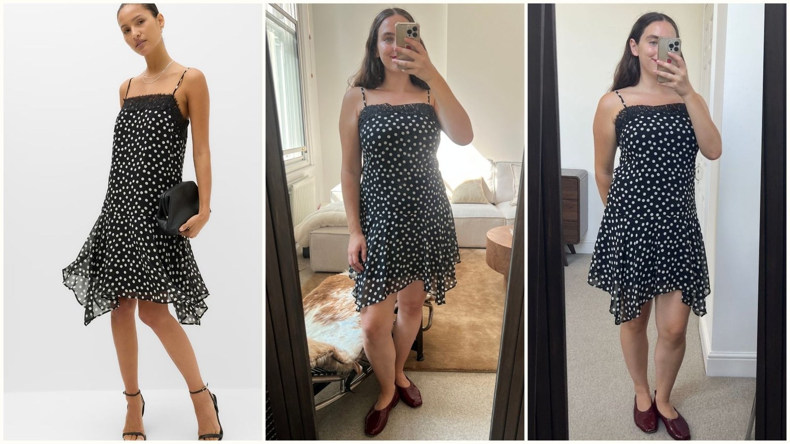 I Tried on the M&S Polka-Dot Dress That Over 5000 People Want