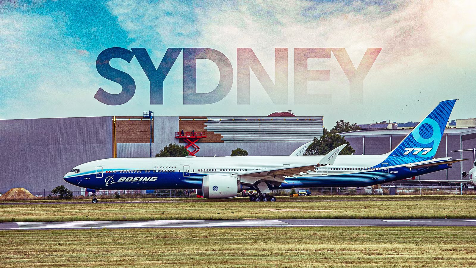 Why The Boeing 777X Has To Fold Its Wings Just To Reach The Gate In Sydney