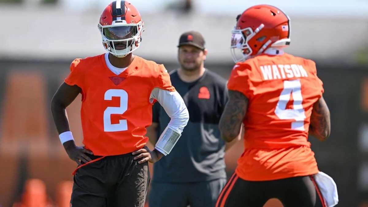 Shedeur Sanders shares thoughts about intense Browns QB battle with Deshaun Watson