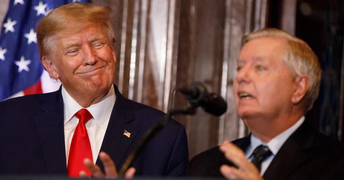 Trump, Lindsey Graham's adversary-turned friend, eulogizes him at funeral