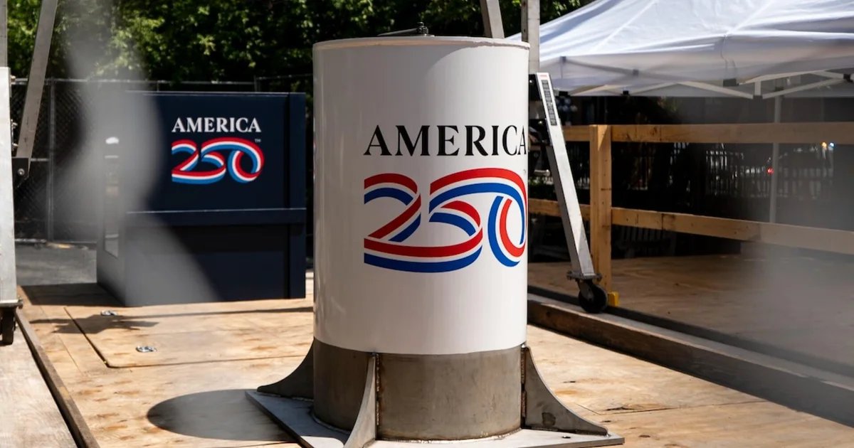 What is the U.S. putting in its official America 250 time capsule?