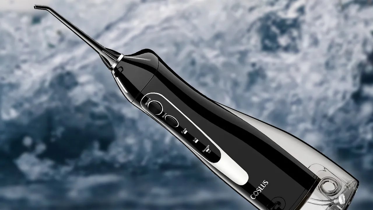 The Coslus C20 Cordless Rechargeable Water Flosser Drops 83% to Just $6.99