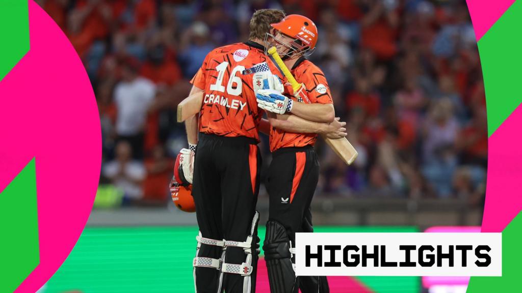 The Hundred highlights: Sunrisers Leeds defeat Manchester Super Giants by eight wickets