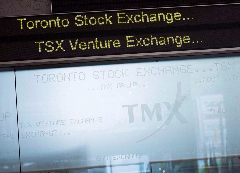 S&P/TSX composite up nearly 100 points, U.S. stocks mixed in late-morning trading