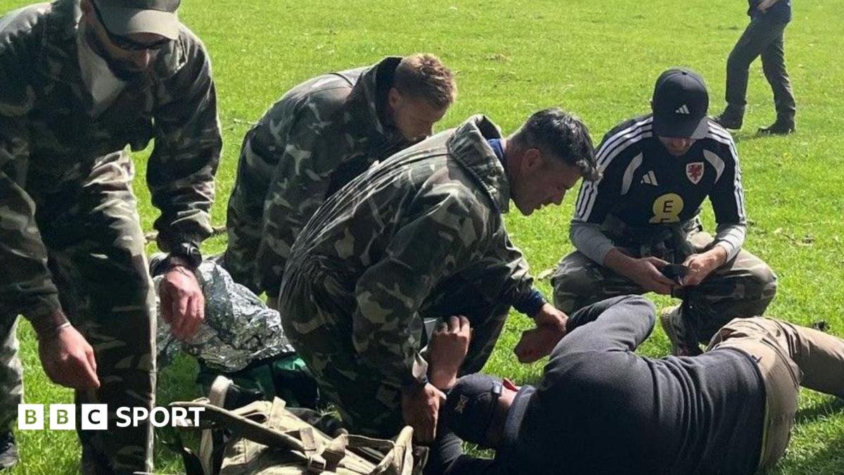 Bombs, blood, ambushes – why football coaches train with the army