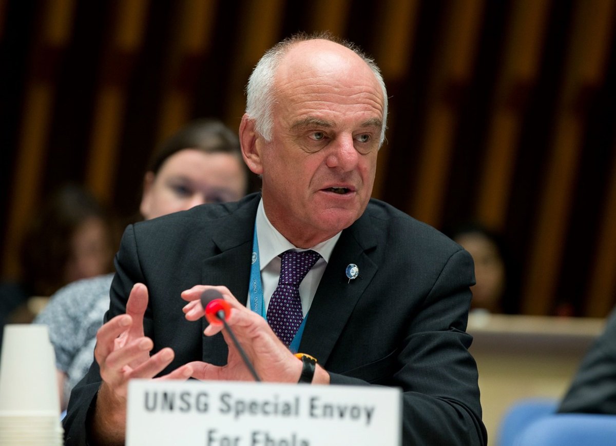 Paying tribute to David Nabarro