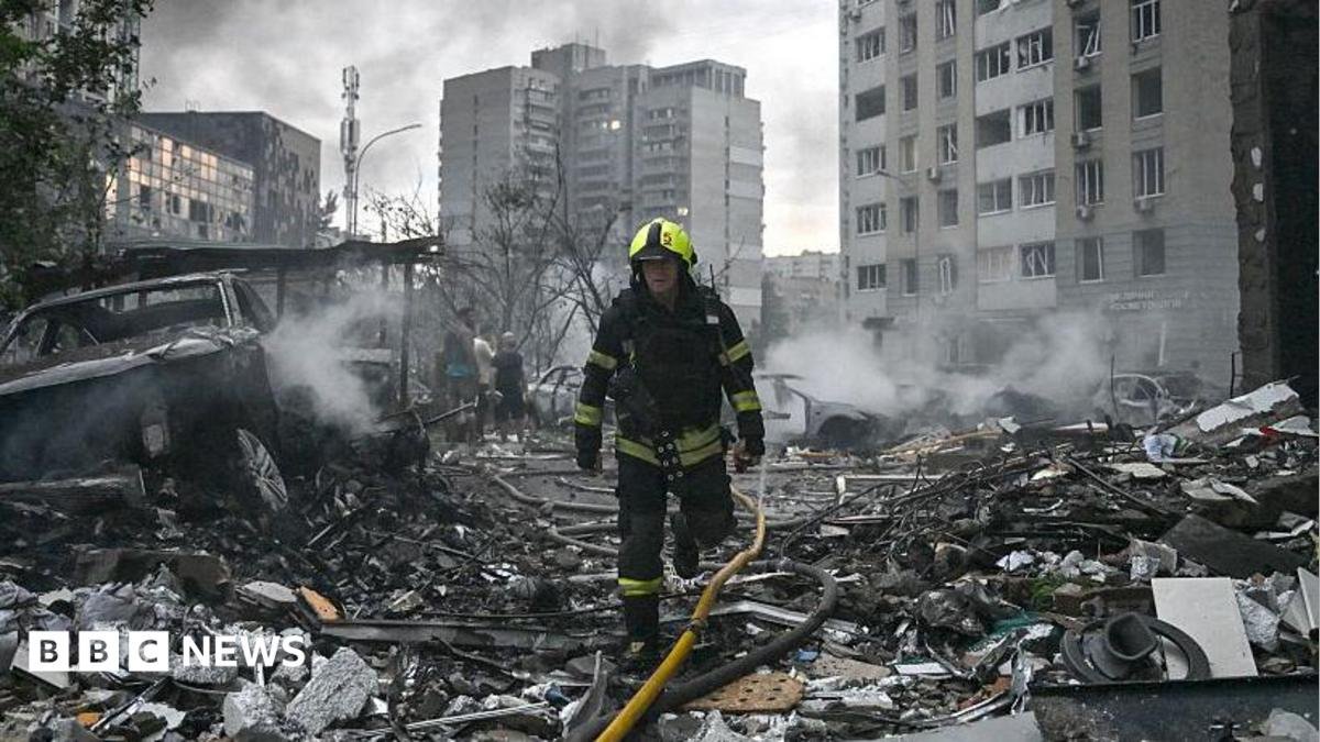 Russia-Ukraine war: At least 11 killed in second Russian strikes on Kyiv in a week