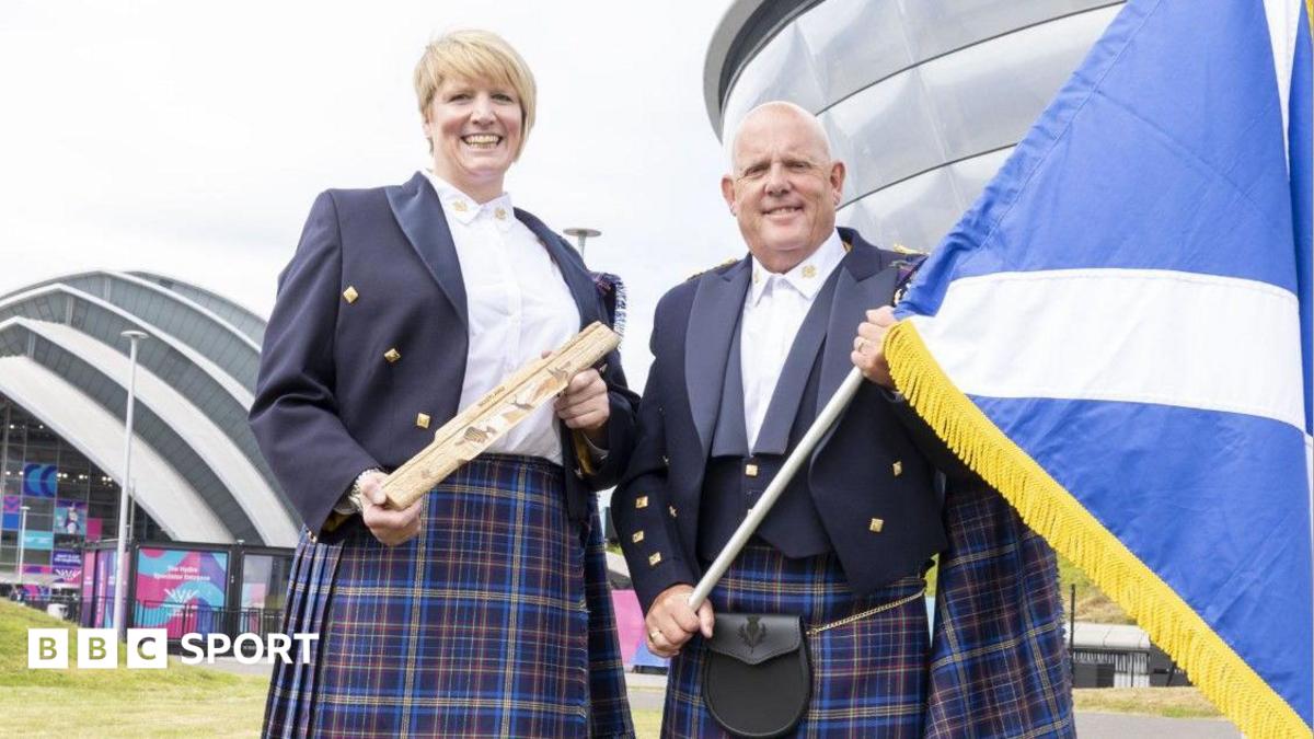 Glasgow 2026 Commonwealth Games: Alex Marshall and Sarah Adlington get Scotland flag honour