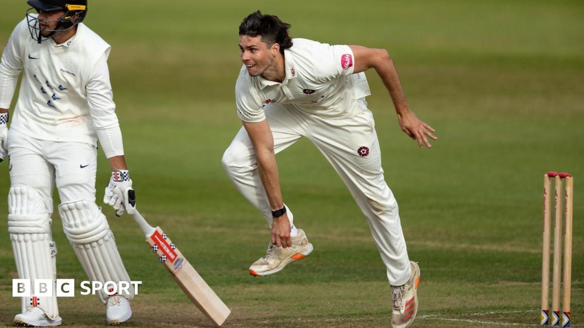 Justin Broad: Northamptonshire all-rounder ruled out for season