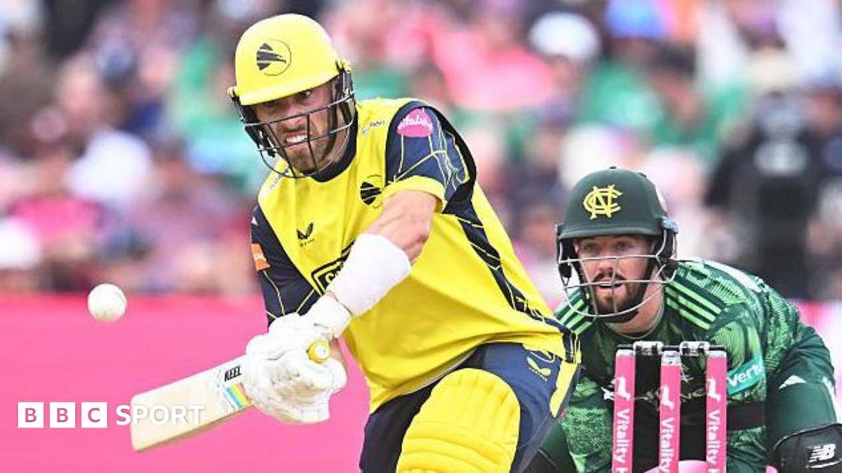 T20 Blast semi-final: Hampshire Hawks beat Notts Outlaws