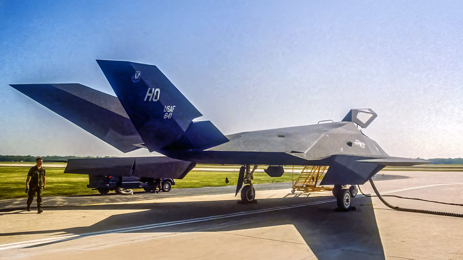 Why The US Air Force Is Quietly Flying Its Retired F-117 Stealth Jets Until 2034