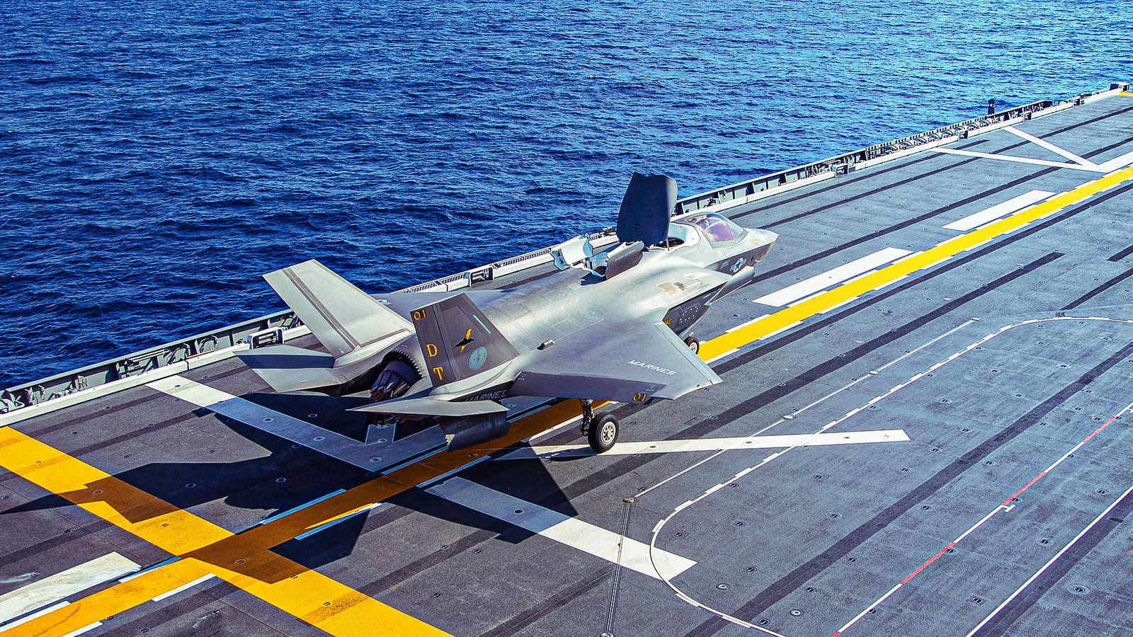 Why 6 Brand-New US Marine F-35Bs Were Delivered With Nose Ballast Instead Of Radars