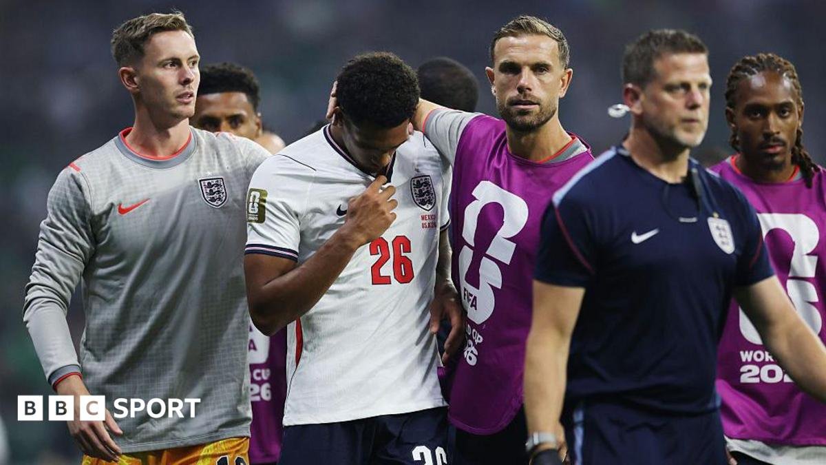 World Cup 2026: England defender Jarell Quansah banned for two games after Mexico red card, Fifa says
