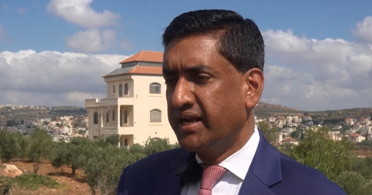 Rep. Ro Khanna says he was detained by Israeli settlers during West Bank visit