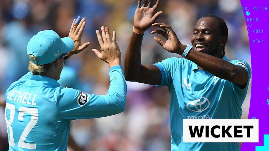 England v India – 2nd ODI: Virat Kohli wicket
