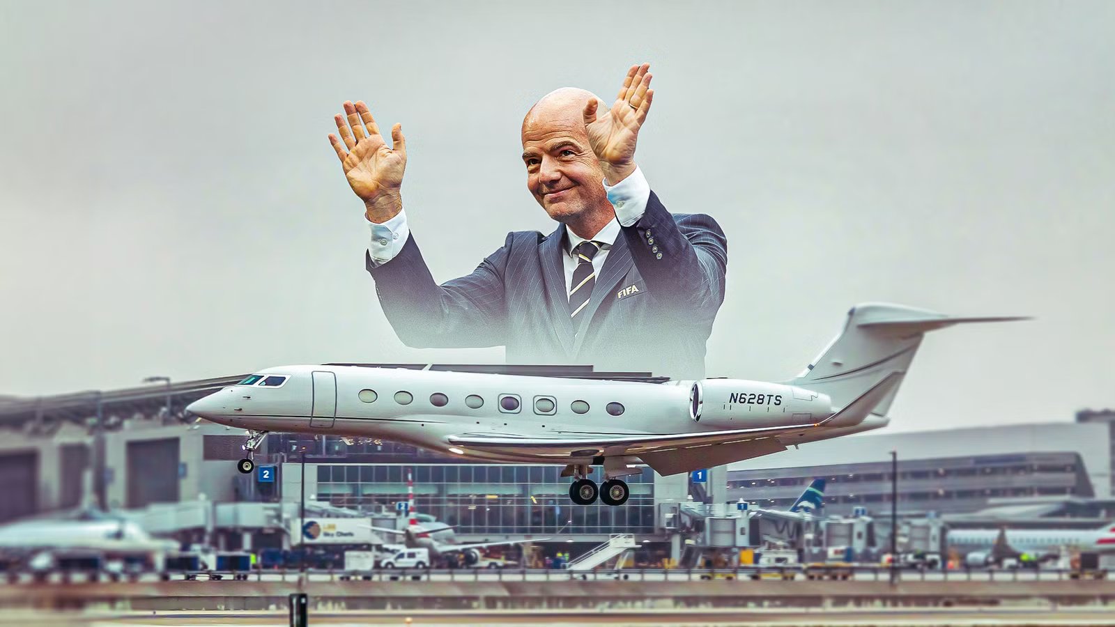 Inside The FIFA President’s Cross-Continental Private Jet World Cup Tour