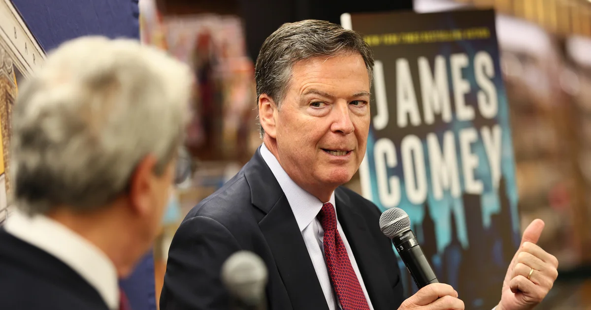 Comey asks judge to drop case over seashells Instagram post, arguing speech is protected by First Amendment