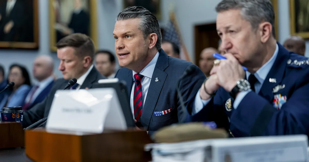 Watch Live: Hegseth and Caine testify before Senate panel amid escalating Iran war