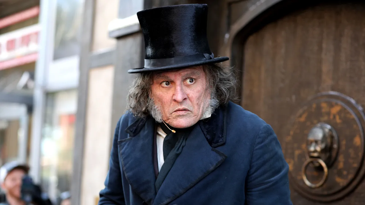 Johnny Depp Meets Fans as Ebenezer Scrooge, as First Trailer Drops for His Big Hollywood Return