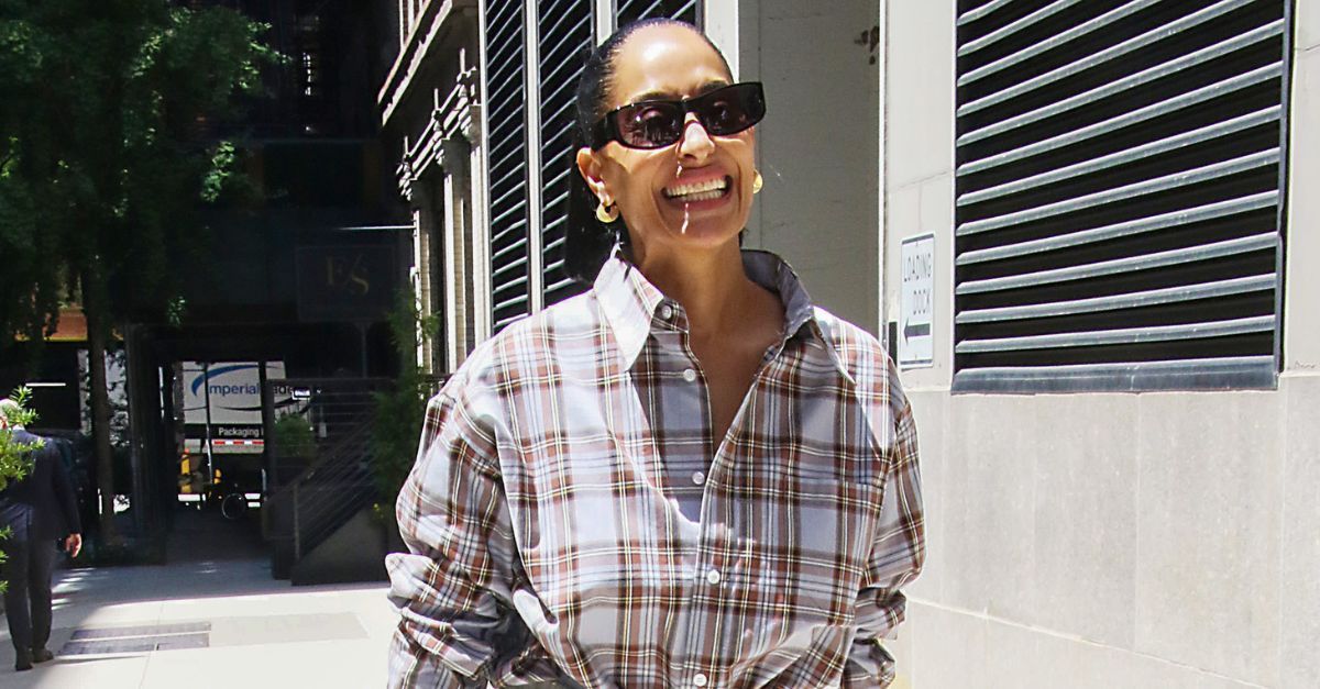 Tracee Ellis Ross Swapped Denim Shorts For a Chicer Bermuda Pair