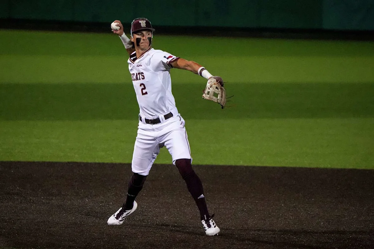 Brewers draft Texas State baseball’s all-time home run leader Chase Mora as a pitcher