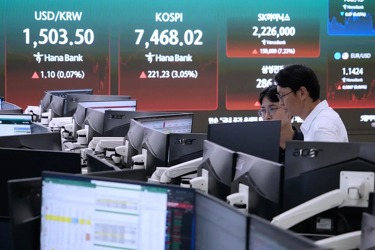 Asian stocks are mixed and oil prices slip after Iran and US launch fresh attacks